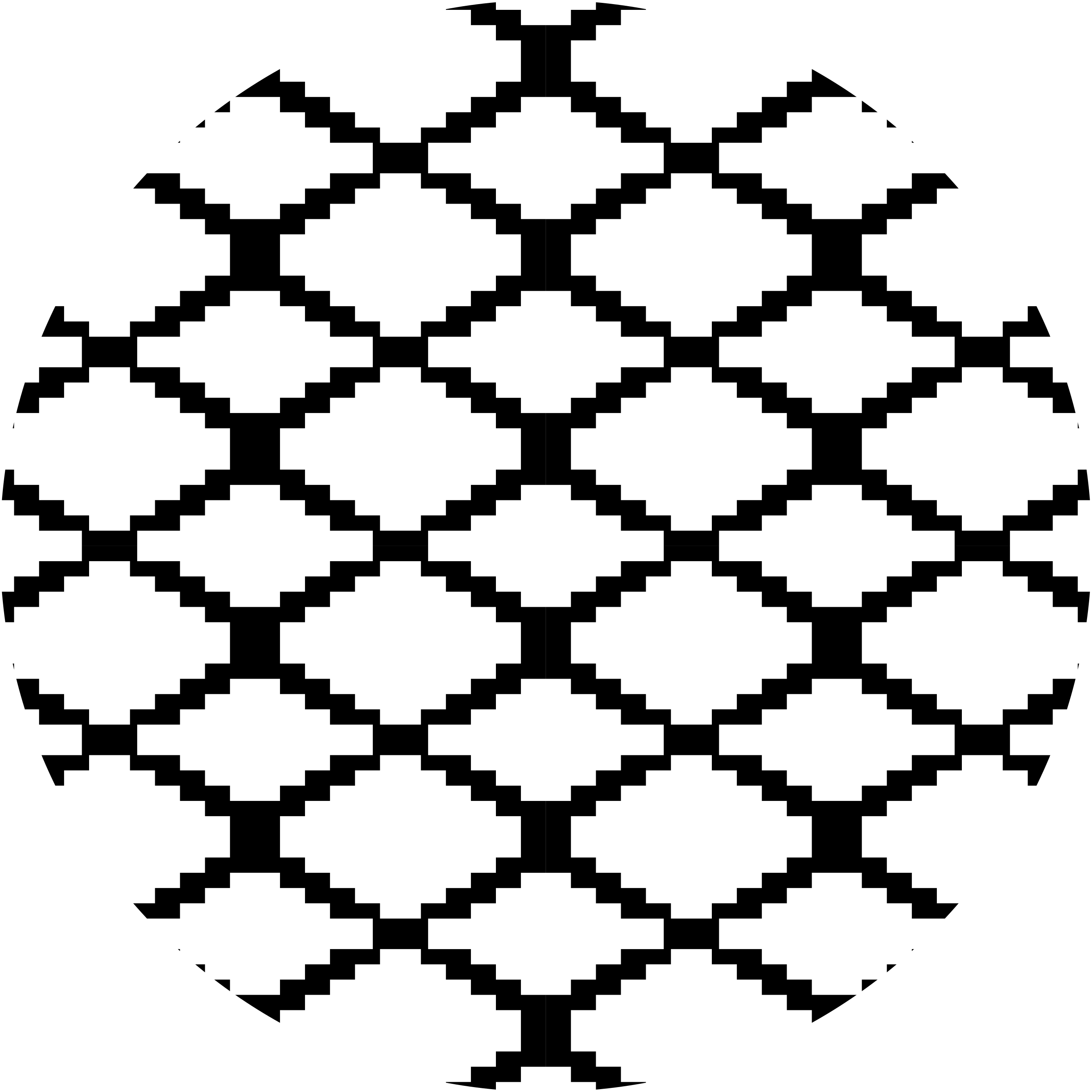 vinylový koberec s geometrickýmy tvarmi moderná čiernobiela - Tenstickers