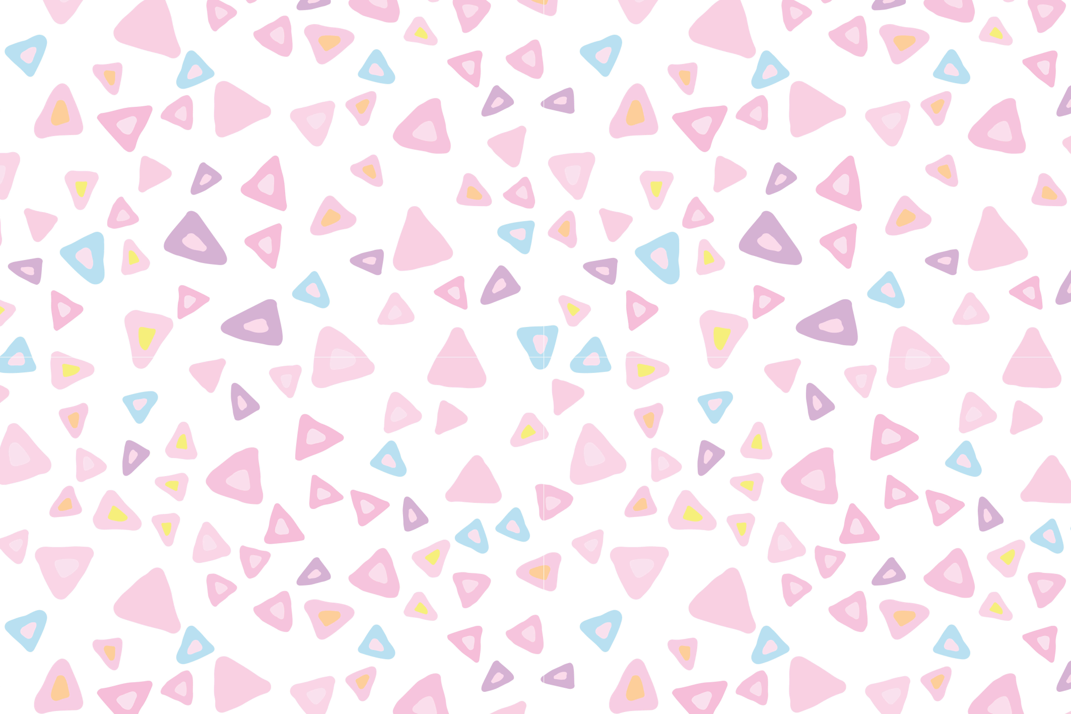 rôzne vinylové koberce pre deti farebné trojuholníkové prvky - Tenstickers