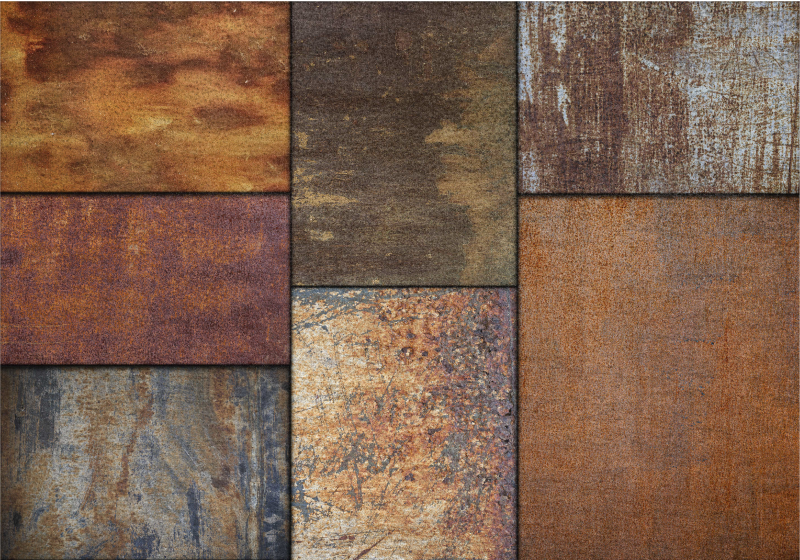 kamene vinylový koberec rustikálna kamenná elegancia - Tenstickers