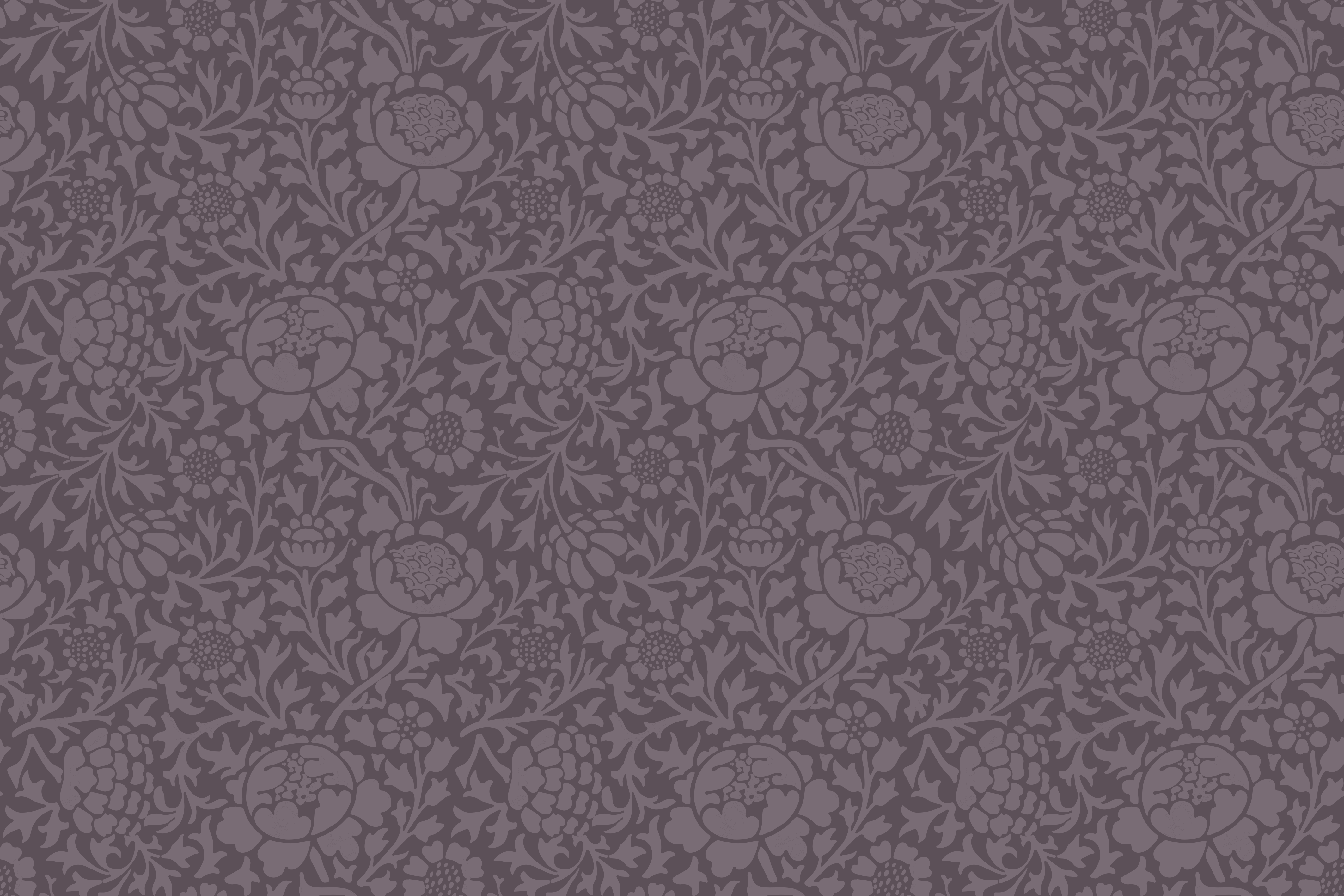 vinylový koberec kvety a rastliny elegant Floral Pattern - Tenstickers