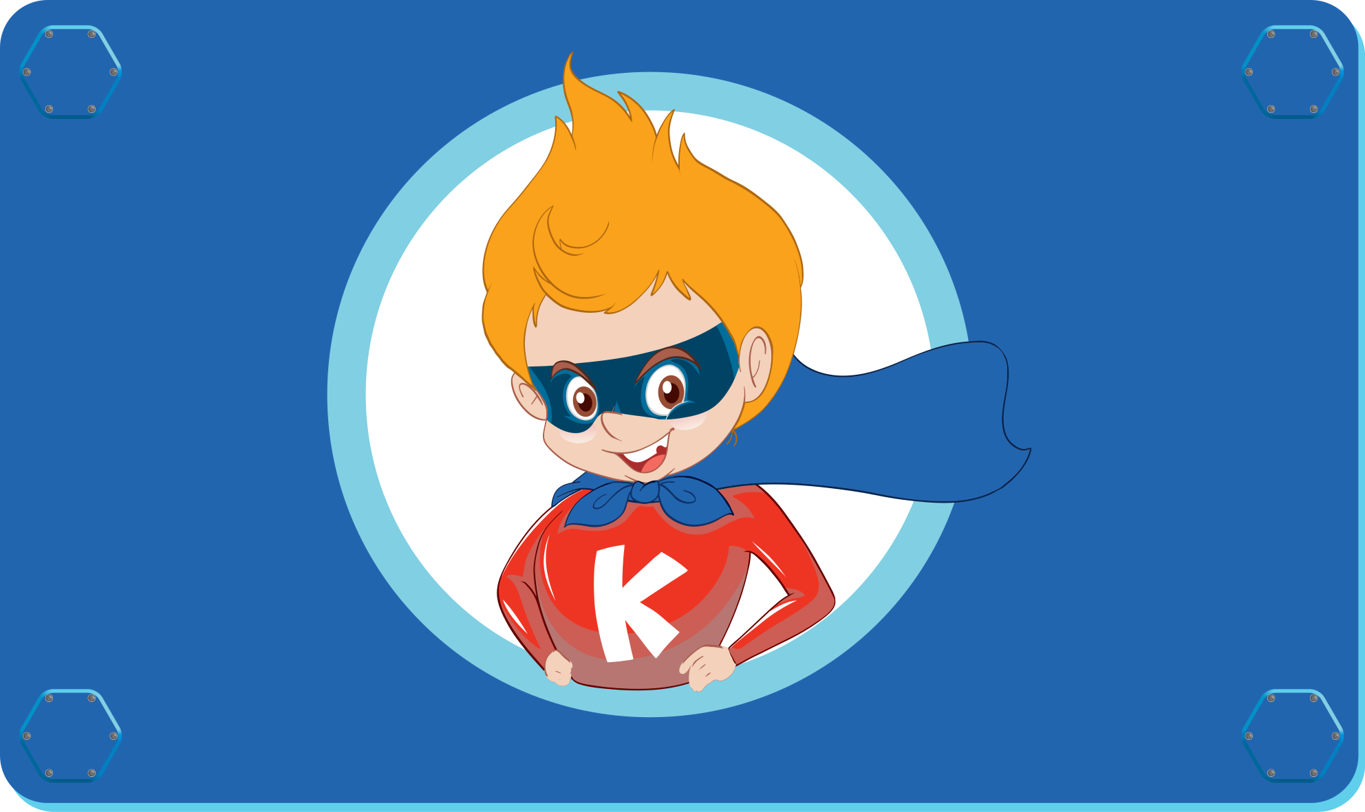 detský vinylový koberec kreslená postavička superhrdinu - Tenstickers