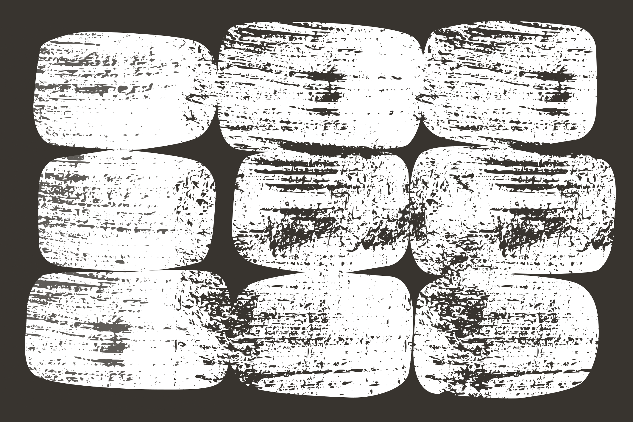 vinylový koberec obdľžnik textúrované monochromatické bloky - Tenstickers