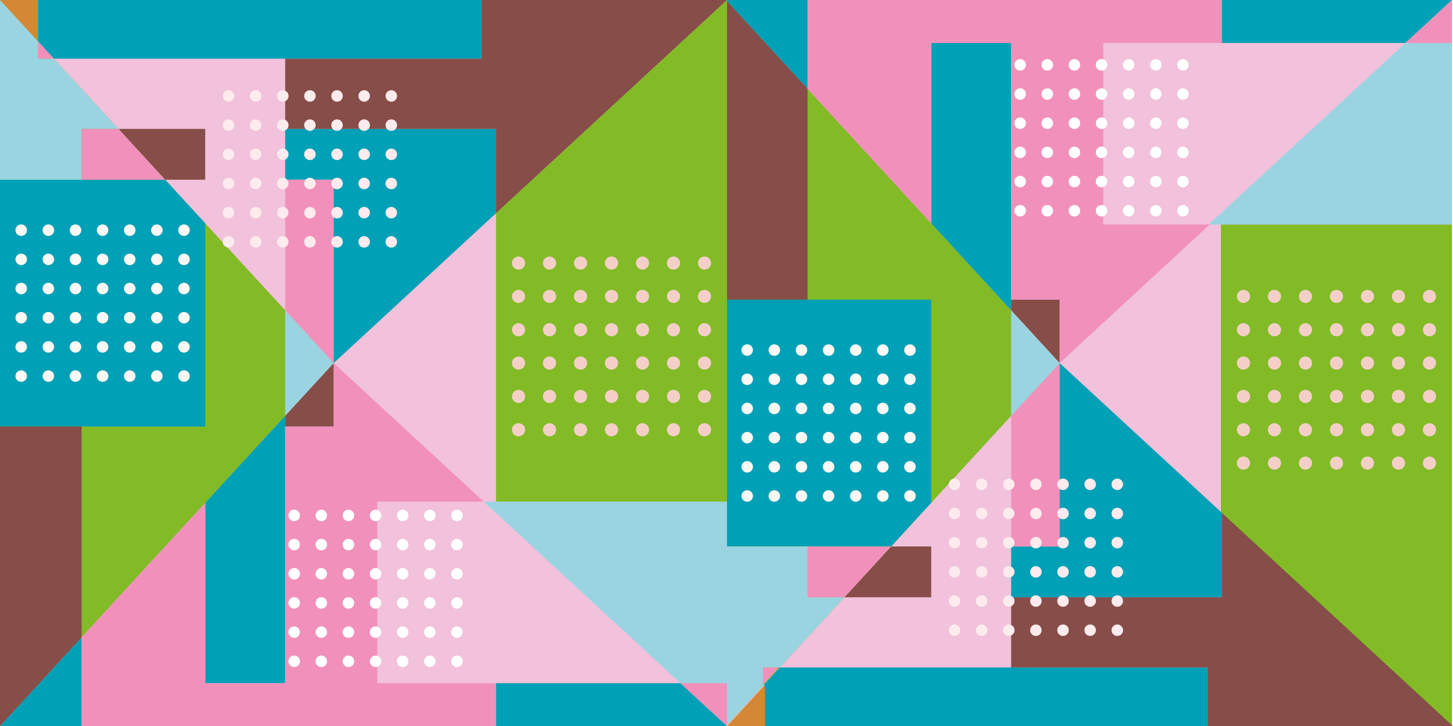 Vinylový koberec s geometrickými tvarmi fúzia tvarov - Tenstickers