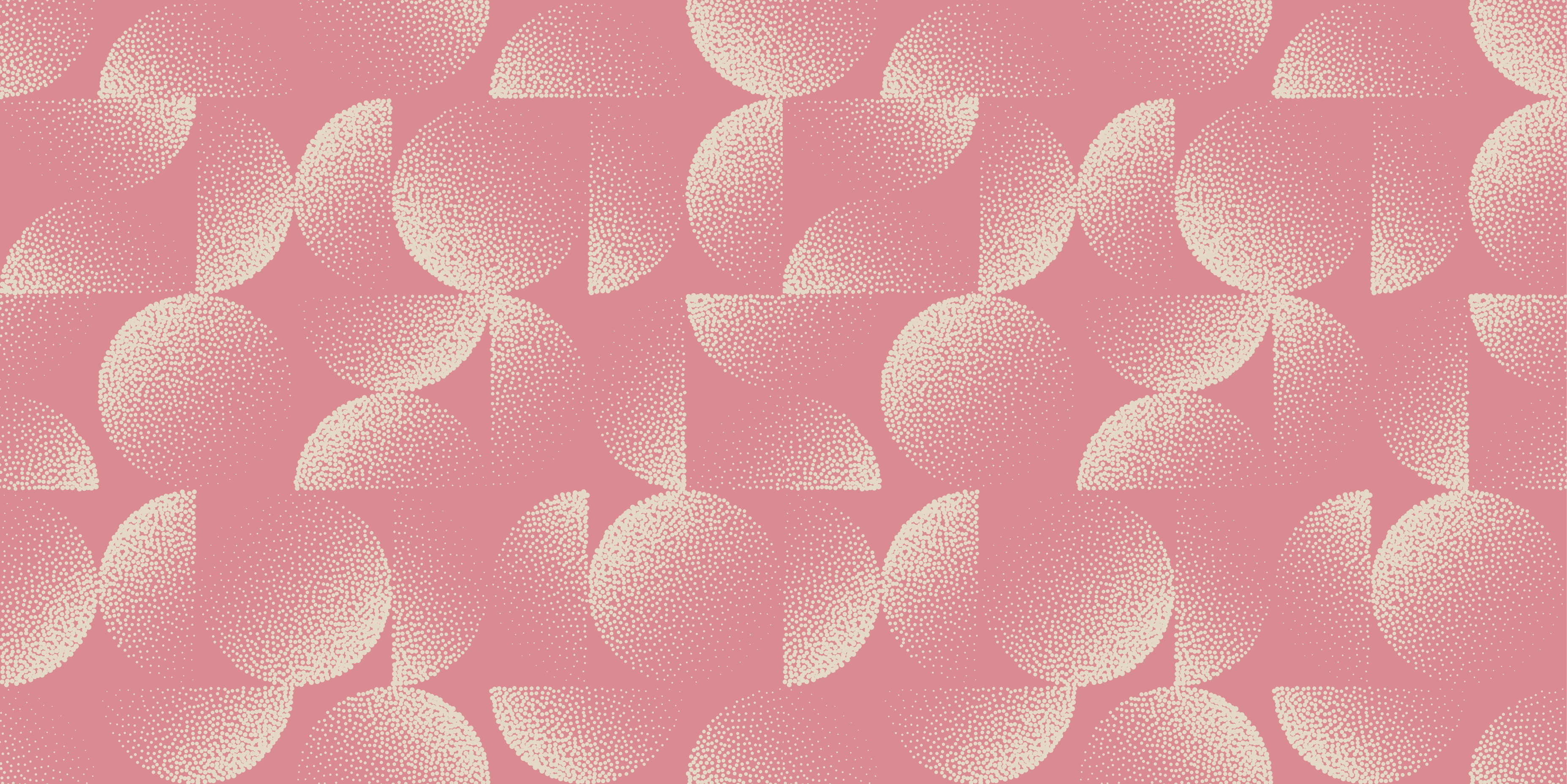 Pastelový polkruhový koberec do obývačky - Tenstickers