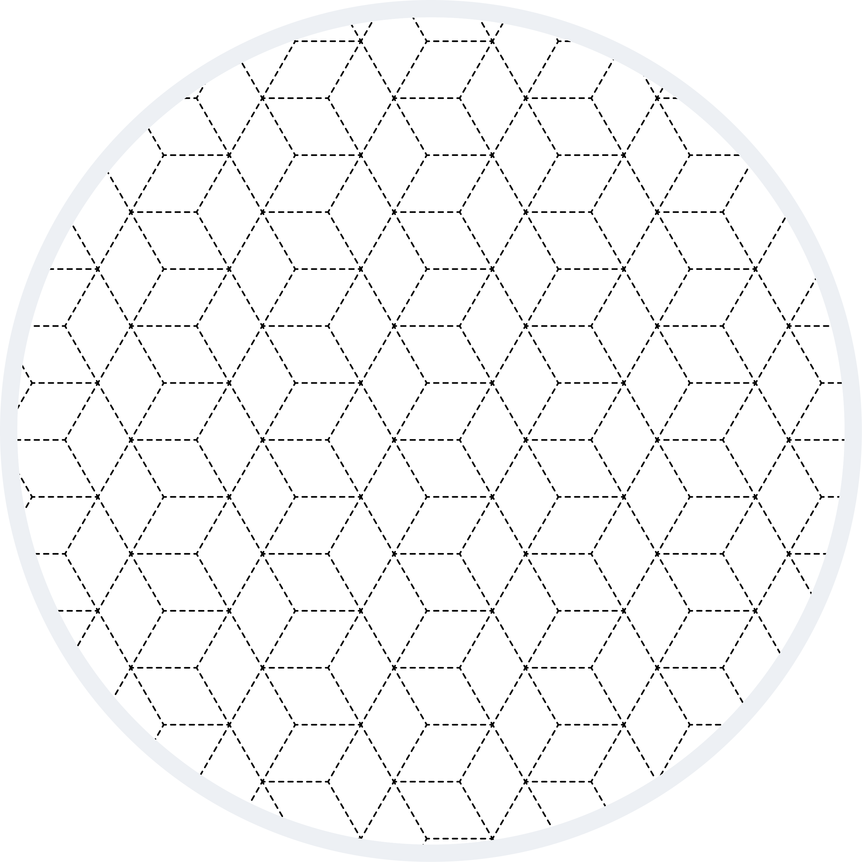 Vinylový koberec s geometrickými tvarmi v hexagonálnom vzore - Tenstickers