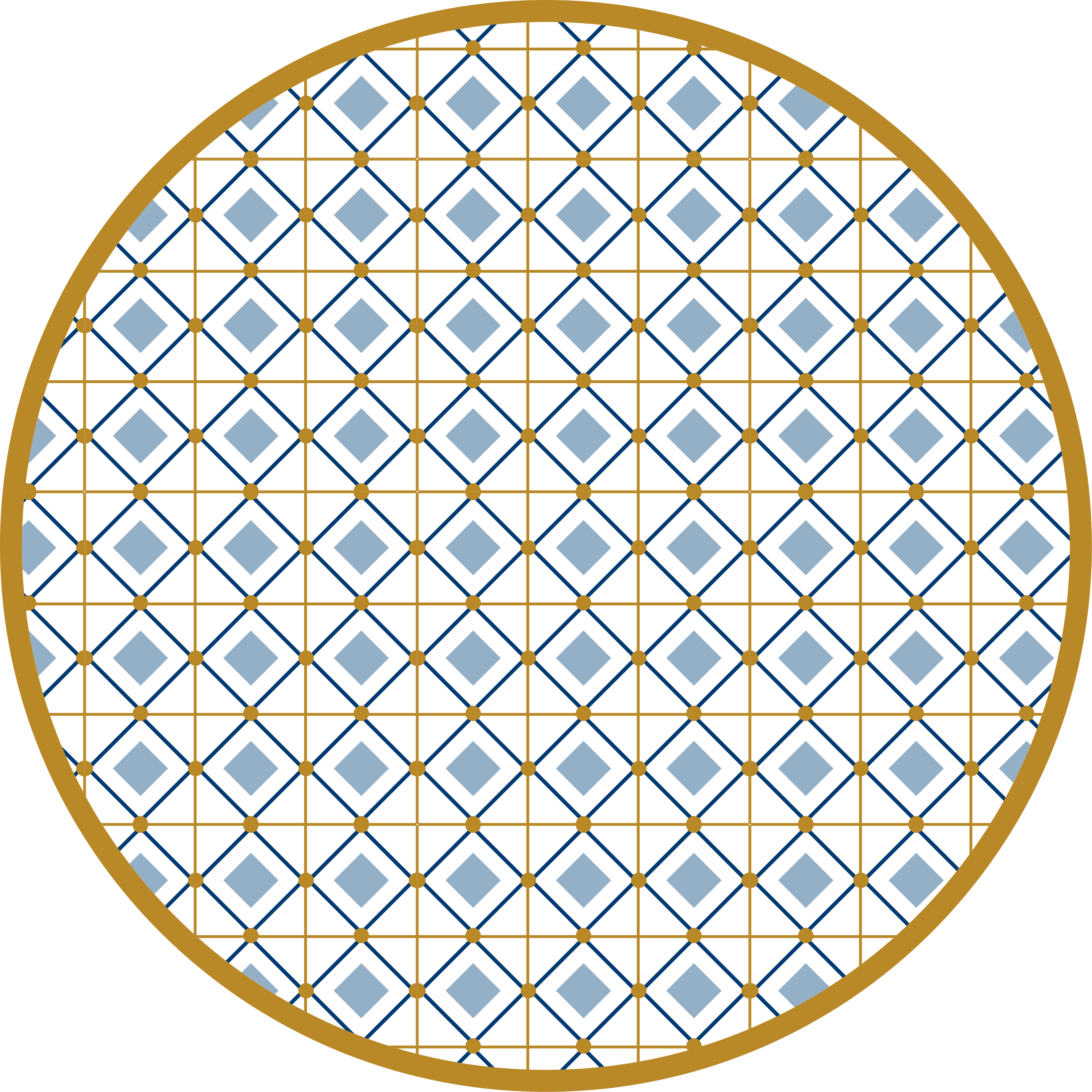 vinylový koberec kachličky kruhové dlaždice - Tenstickers