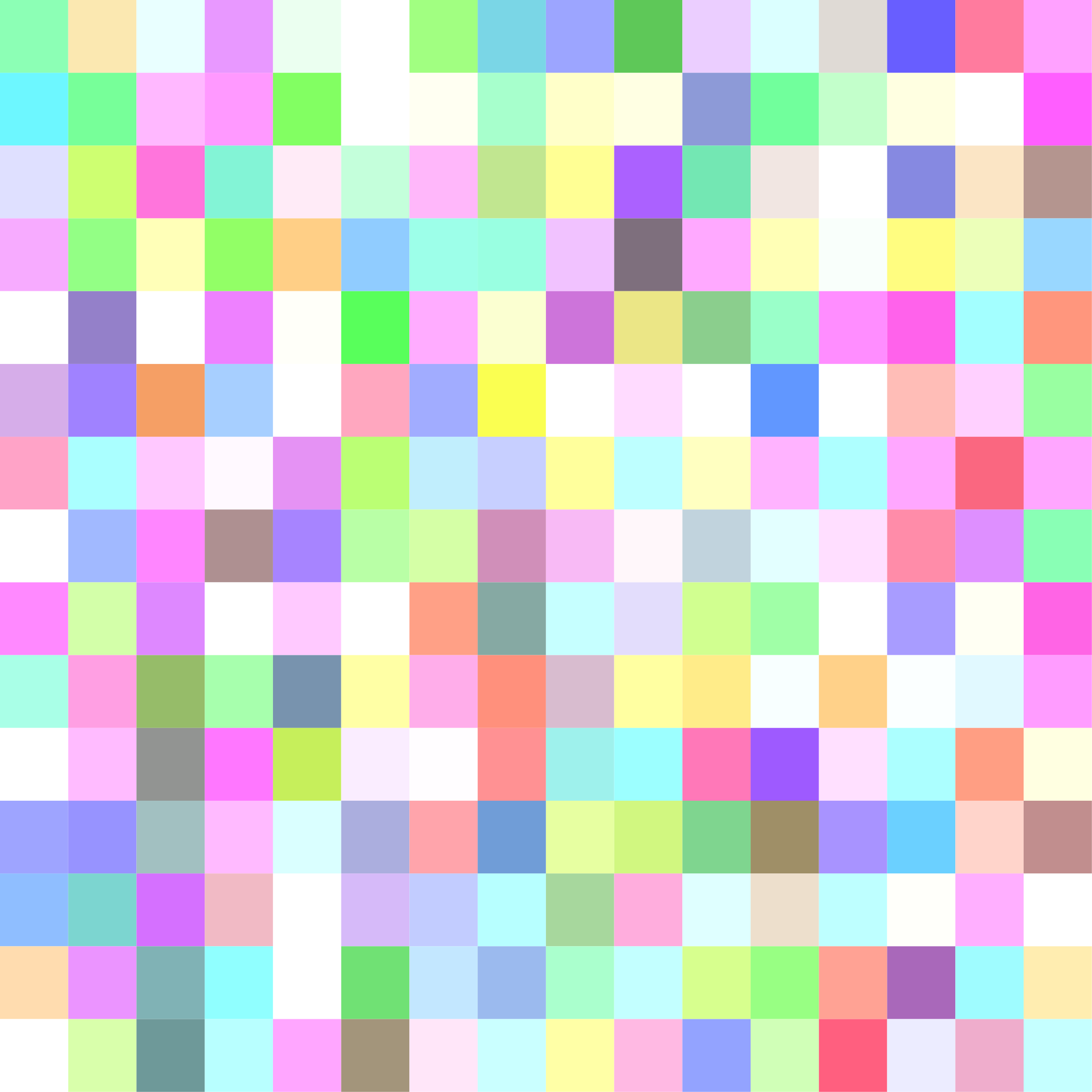 Farebné štvorce pixelový vzor geometrické koberce - Tenstickers