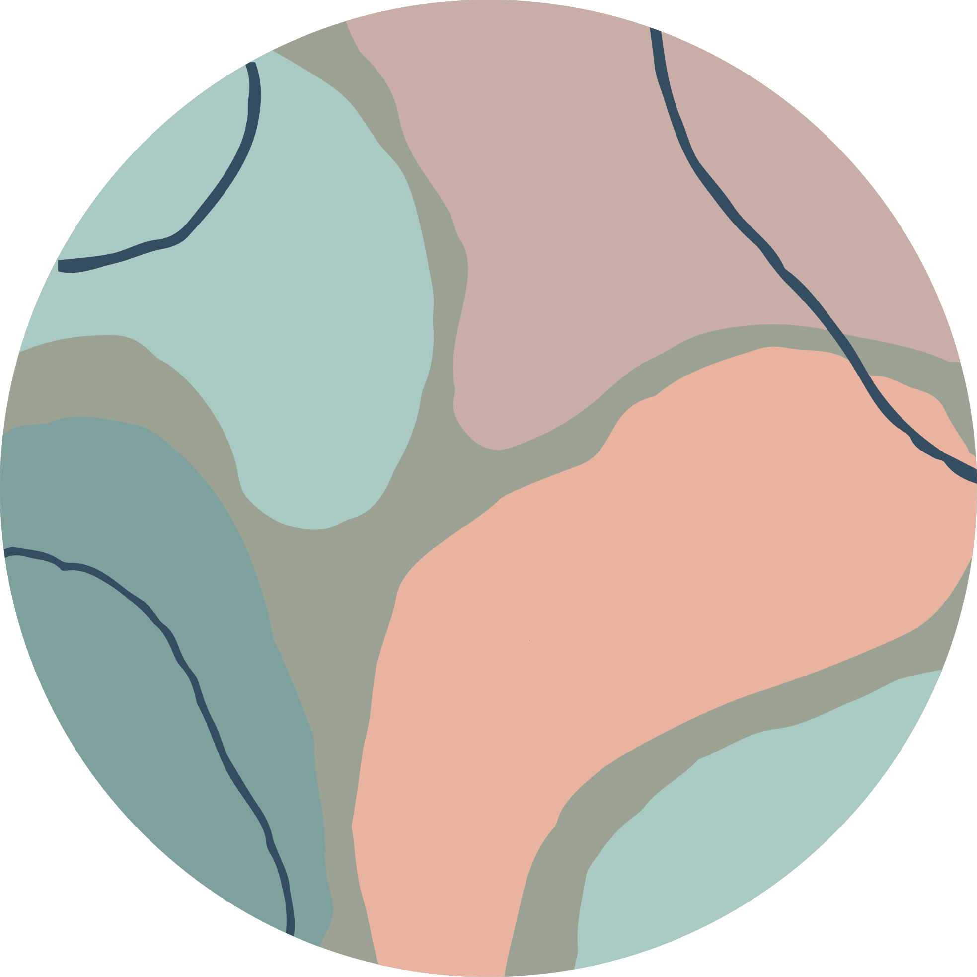 vinylový koberec minimalisticky abstraktné geometrické tvary - Tenstickers