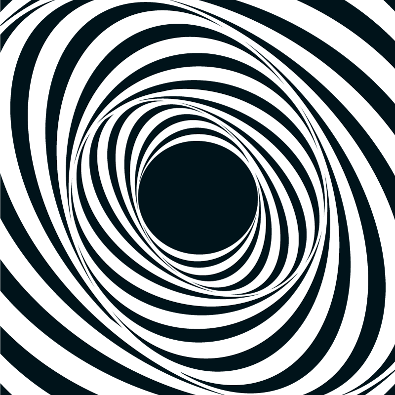 Moderný koberec s geometrickým padavým štvorcovým vzorom - Tenstickers