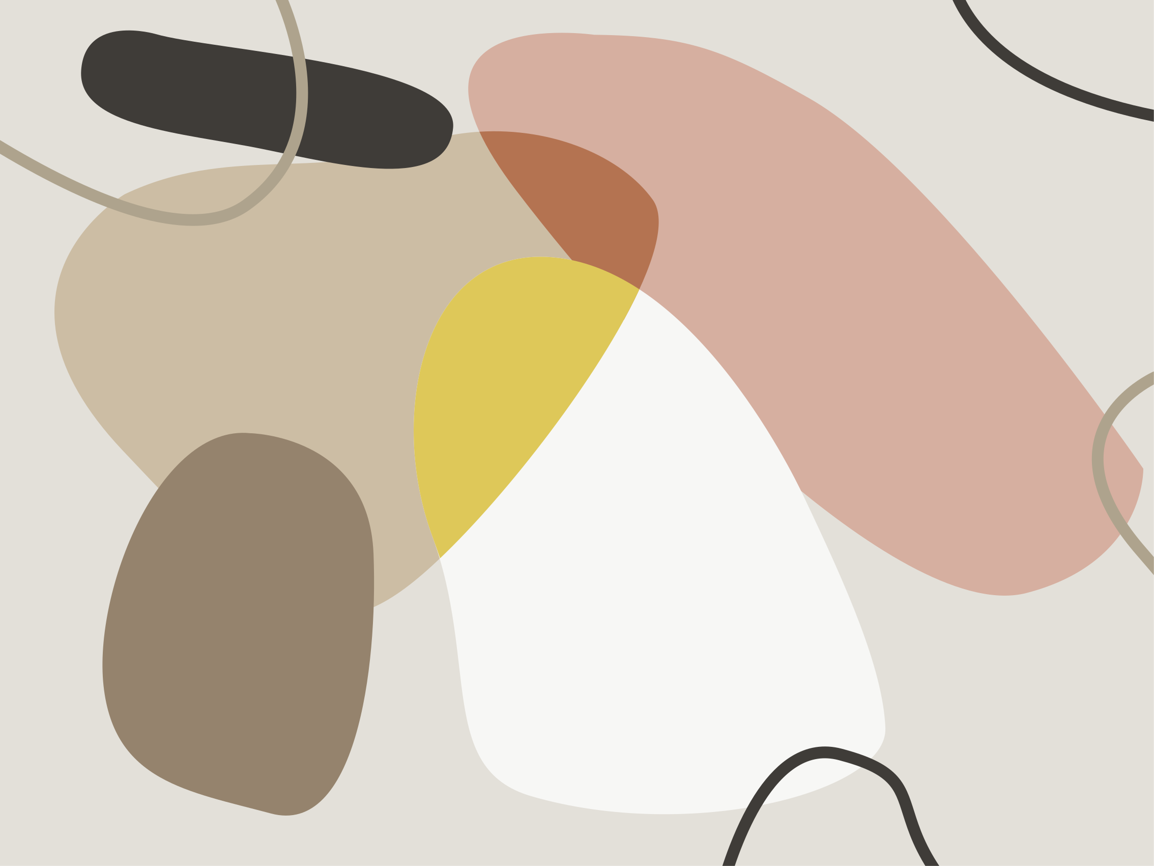 vinylový koberec s geometrickýmy tvarmi abstraktné tvary - Tenstickers