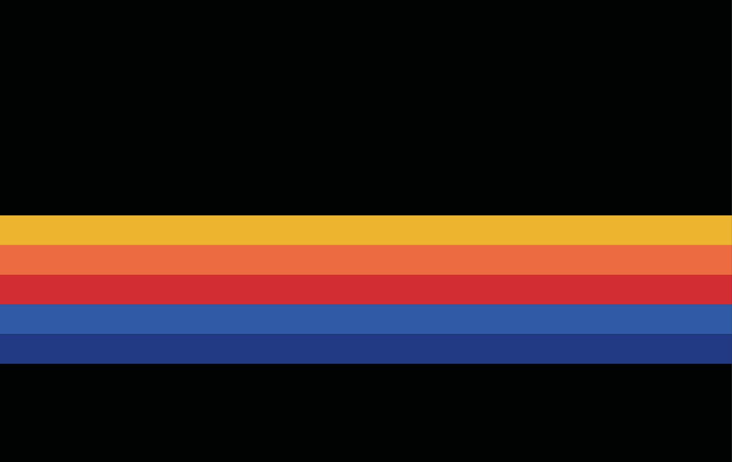 pruhovaný vinylový koberec minimalist Striped Accent - Tenstickers