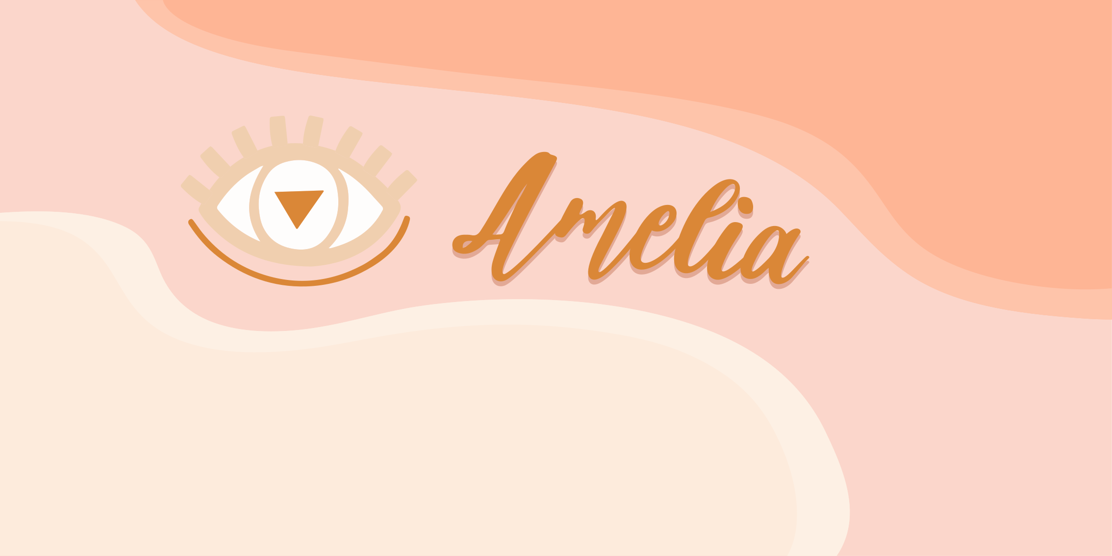 vinylový koberec meno custom Eye Name Design - Tenstickers