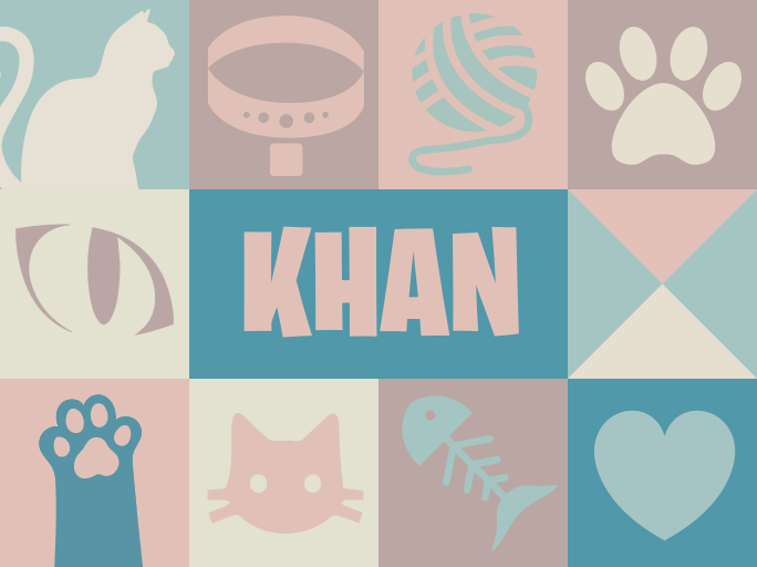 Vinylový koberec pre mačky na mieru - Tenstickers