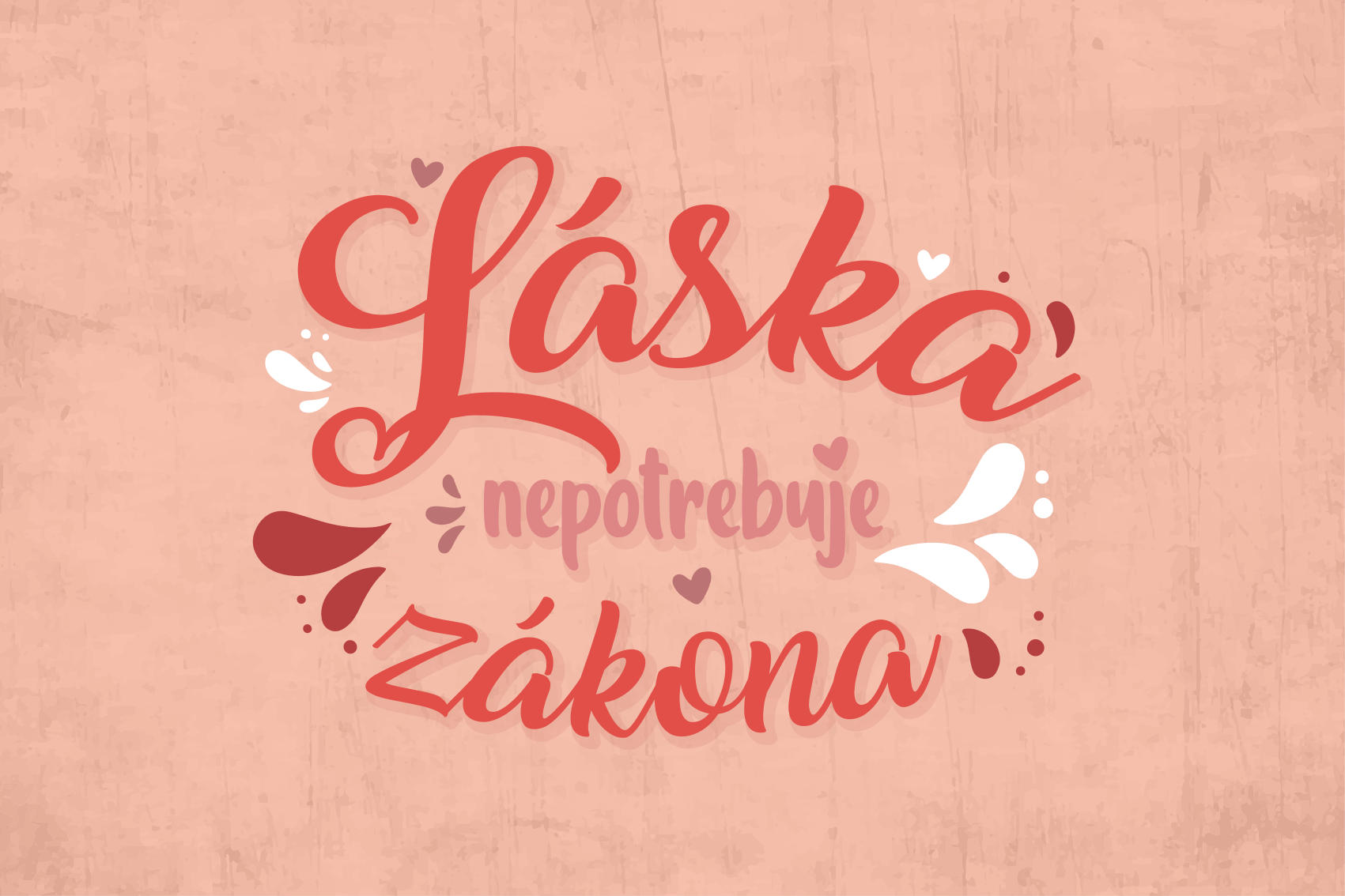 Vinylový koberec Láska nepotrebuje zákona - Tenstickers