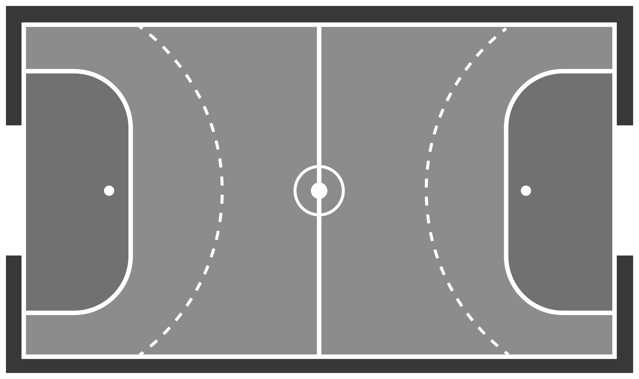 detský vinylový hry návrh hádzanárskeho ihriska - Tenstickers