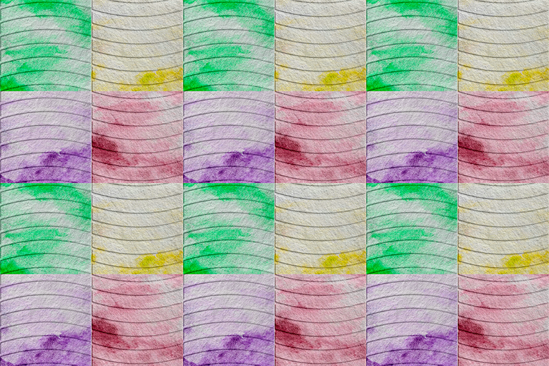 vinylový koberec do obývačky ramblas dlaždice - Tenstickers