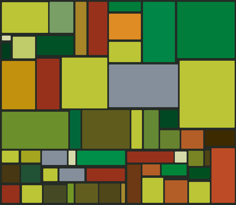 vinylový koberec geometrické tvary viacfarebná retro mozaika - Tenstickers