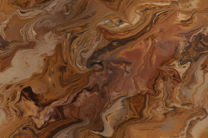 Mramorový vinylový koberec hnedý odtieň - Tenstickers