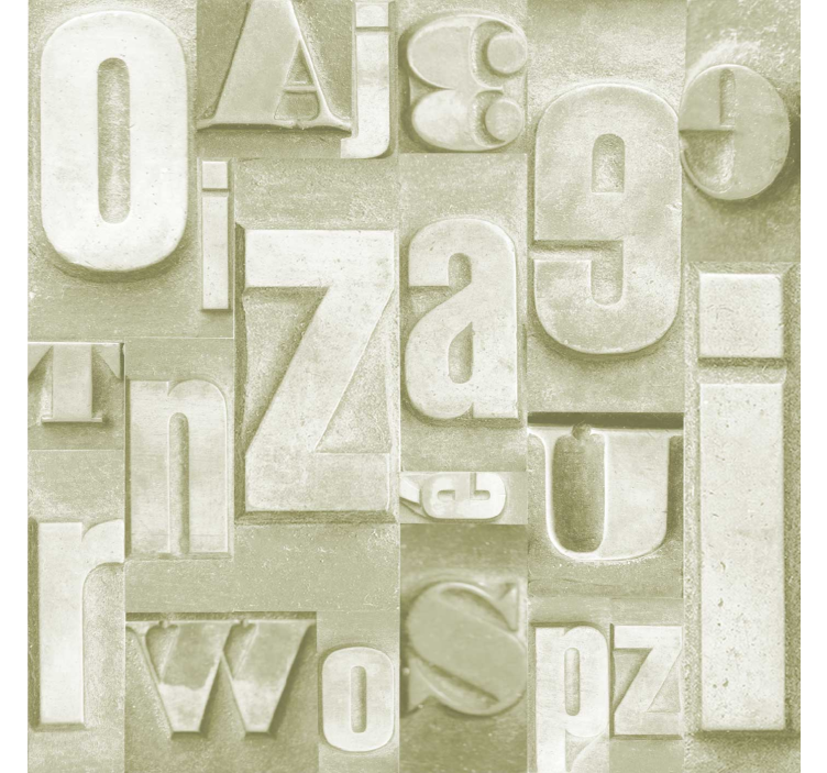 tapety s nápismi 3d priemyselný štýl - Tenstickers