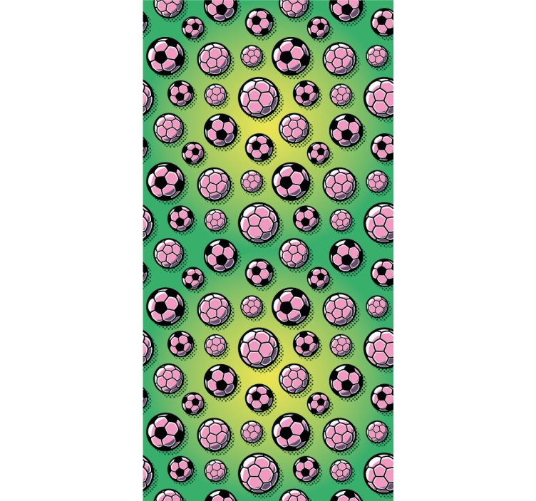 tapety na mieru športový vzor lopty - Tenstickers