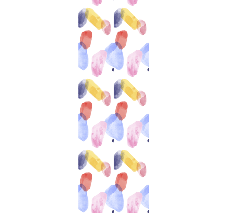 abstraktne tapety jemné farebné vzory - Tenstickers