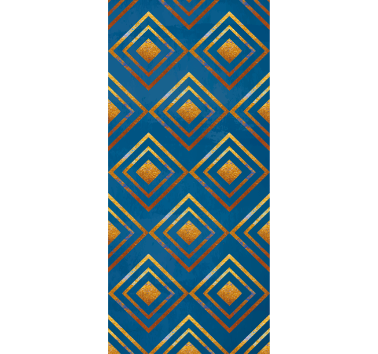 tapety geometrické vzory diamanty a čiary - Tenstickers