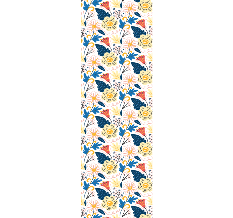 tapety na stenu kvety kvitnúce farebné prevedenie - Tenstickers