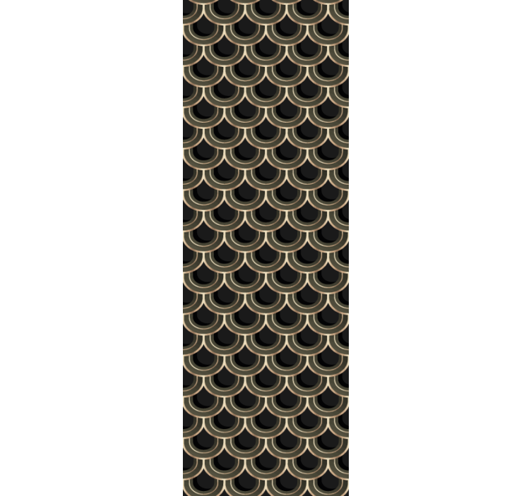 Tapety s ornamentami elegantný hrebeňový vzor - Tenstickers