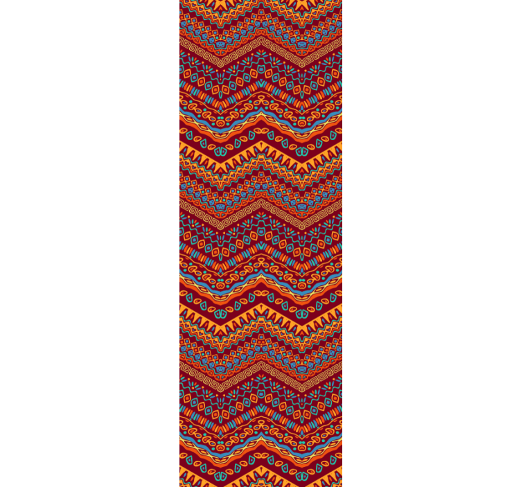 tapety do obývačky živý geometrický vzor - Tenstickers