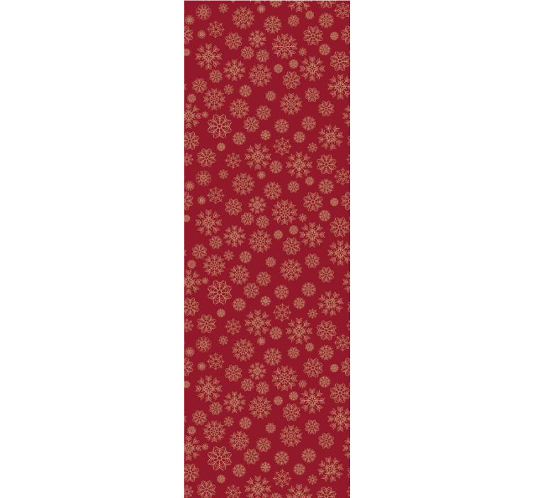 vianočné tapety mrazivý kvetinový dizajn - Tenstickers