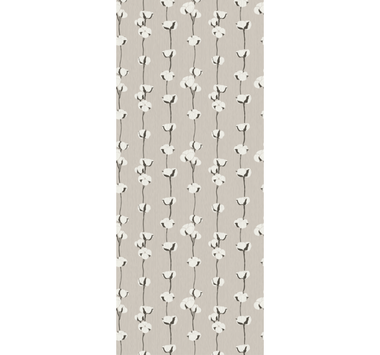 tapety na stenu kvety cesta kvetu bavlny - Tenstickers