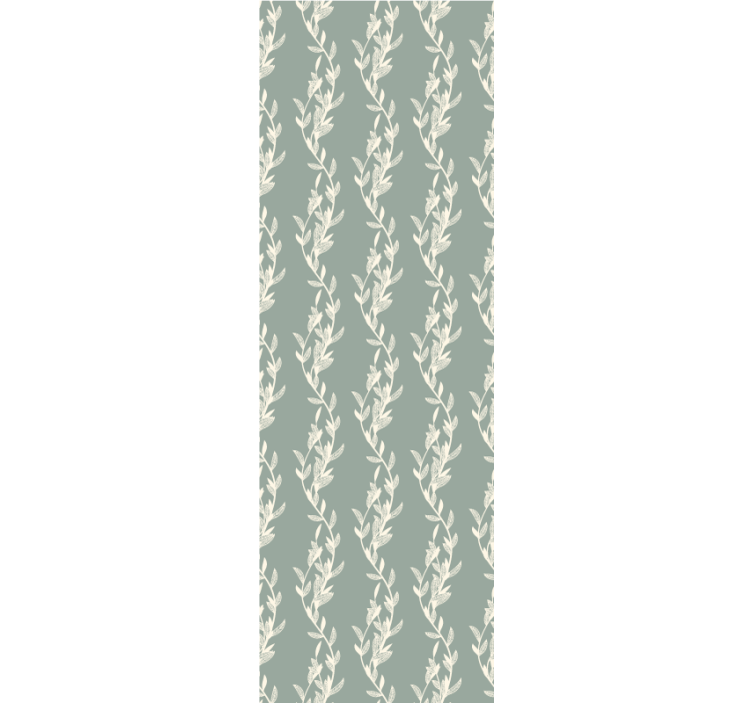 kvetinová tapeta jemný dizajn viniča - Tenstickers