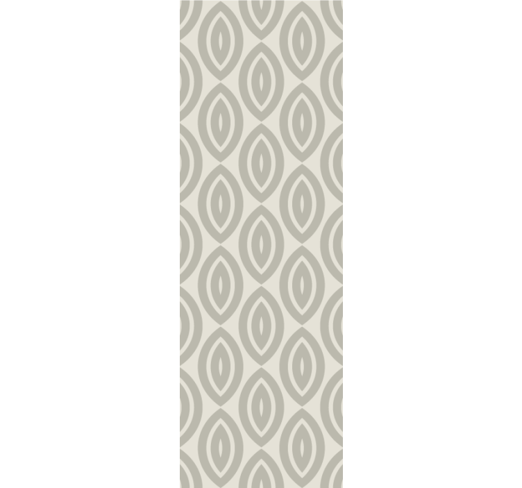 vzorované tapety elegantný tvar listov - Tenstickers