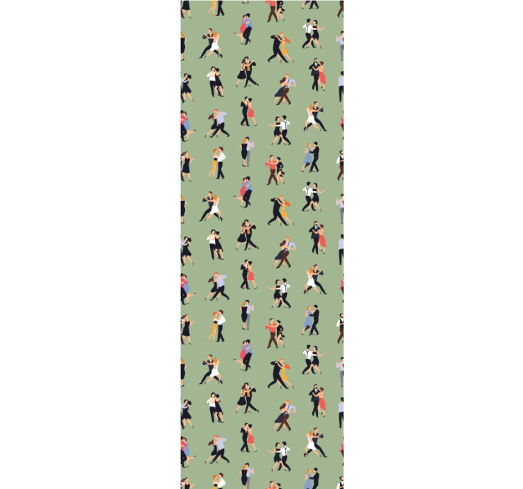 tapety na mieru tanečné páry - Tenstickers