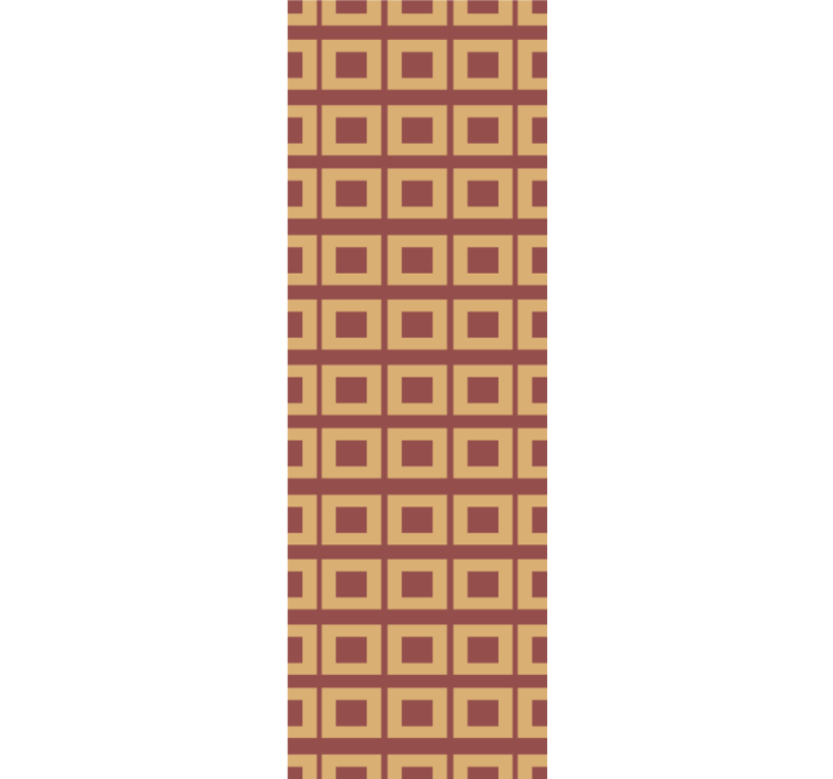 tapety so štvorcami retro geometrické bloky - Tenstickers