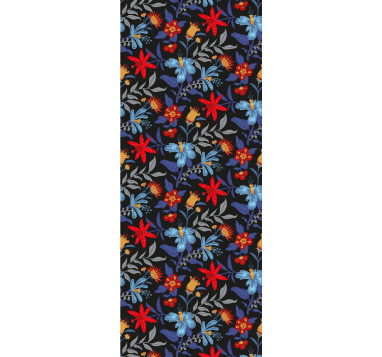 tapety na stenu kvety živé kvetinové pole - Tenstickers