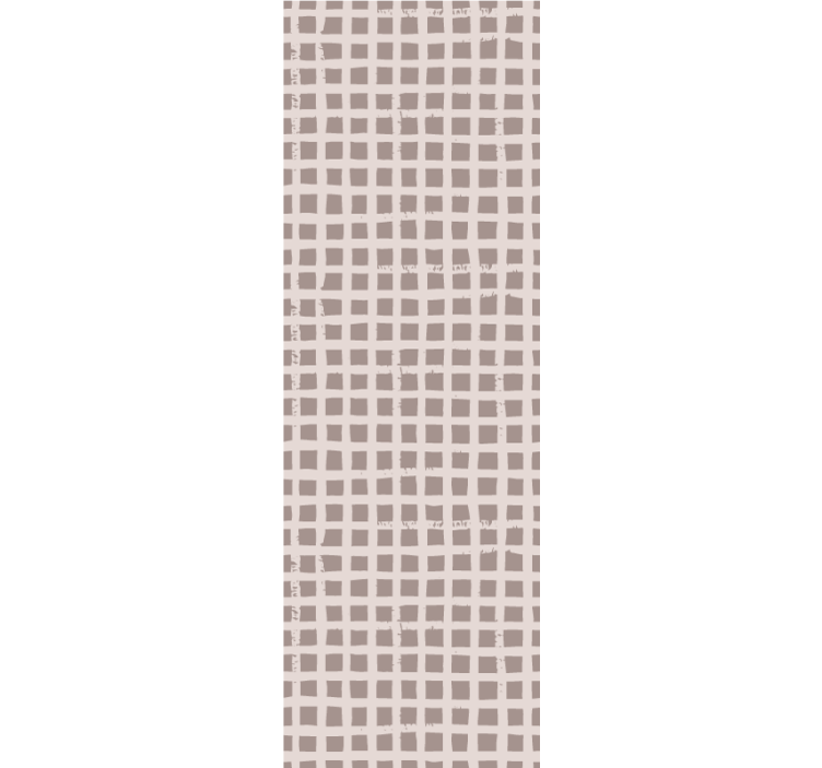 vzorované tapety mriežkový štvorcový detail - Tenstickers