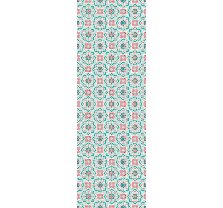 kvetinová tapeta kvet a hviezda - Tenstickers