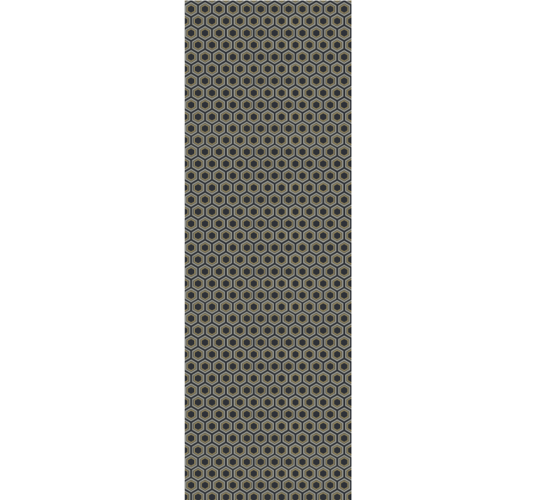 3d tapety šesťhranná textúra - Tenstickers