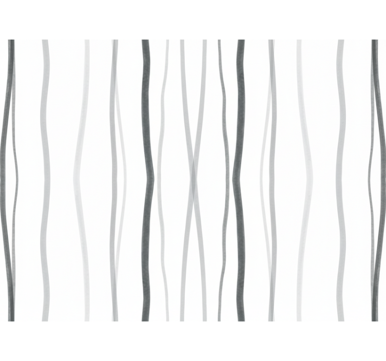 Rôzne vzorované tapety šedé elegantné pruhy - Tenstickers