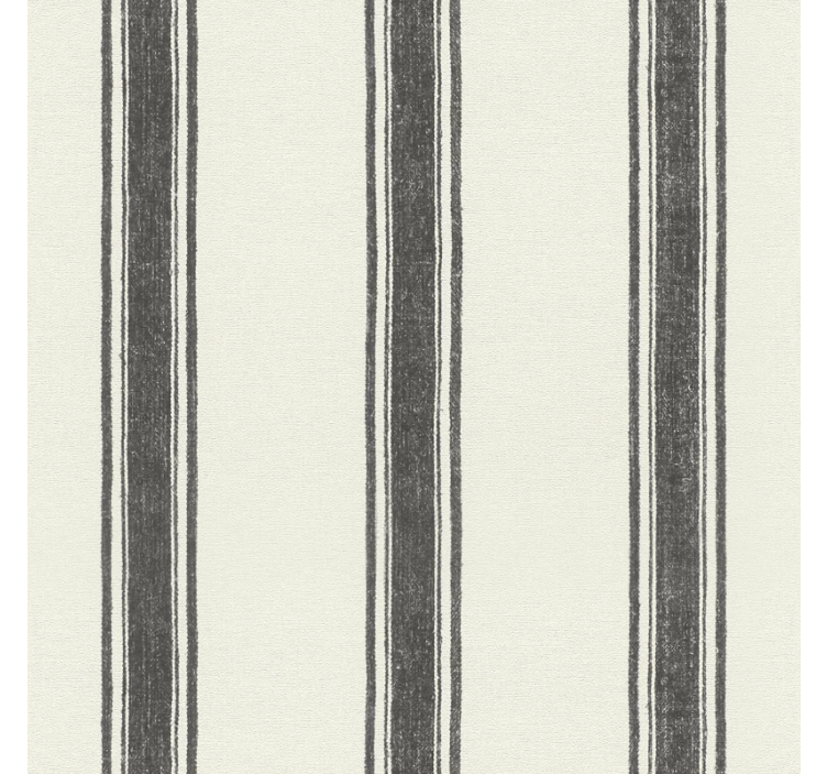 Geometrické tapety Čierne diplomatické pruhy - Tenstickers