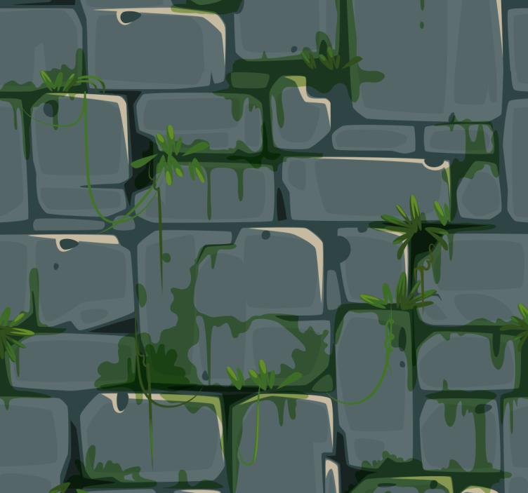 Kamenná stena s textúrami tapety - Tenstickers