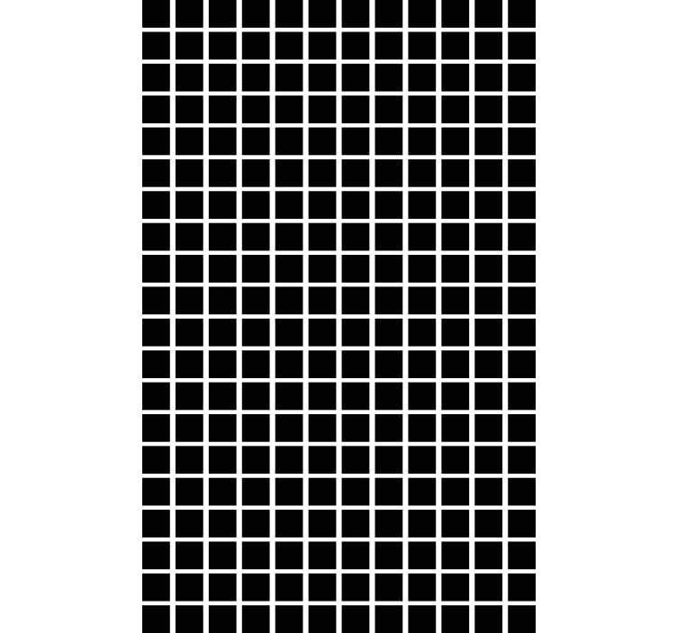 Tapety geometrické vzory Šedé štvorce v škále - Tenstickers