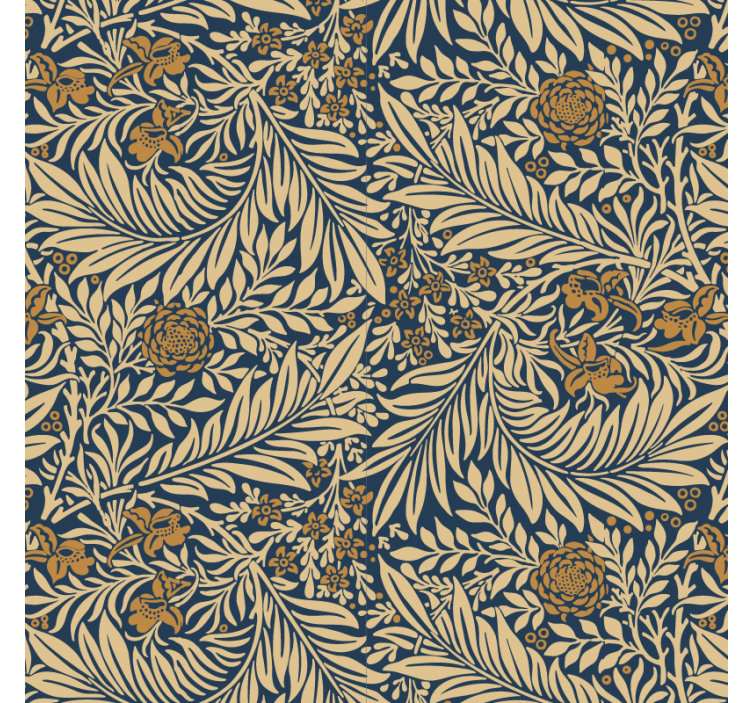 Tapety do obývačky kvetinový vintage - Tenstickers