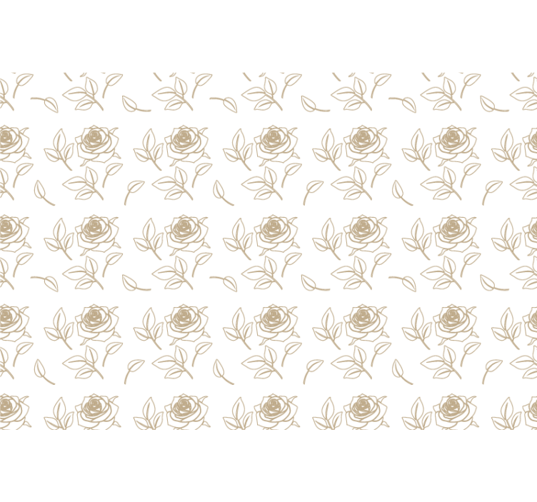 Tapety s ornamentami elegantný vzor ruží - Tenstickers