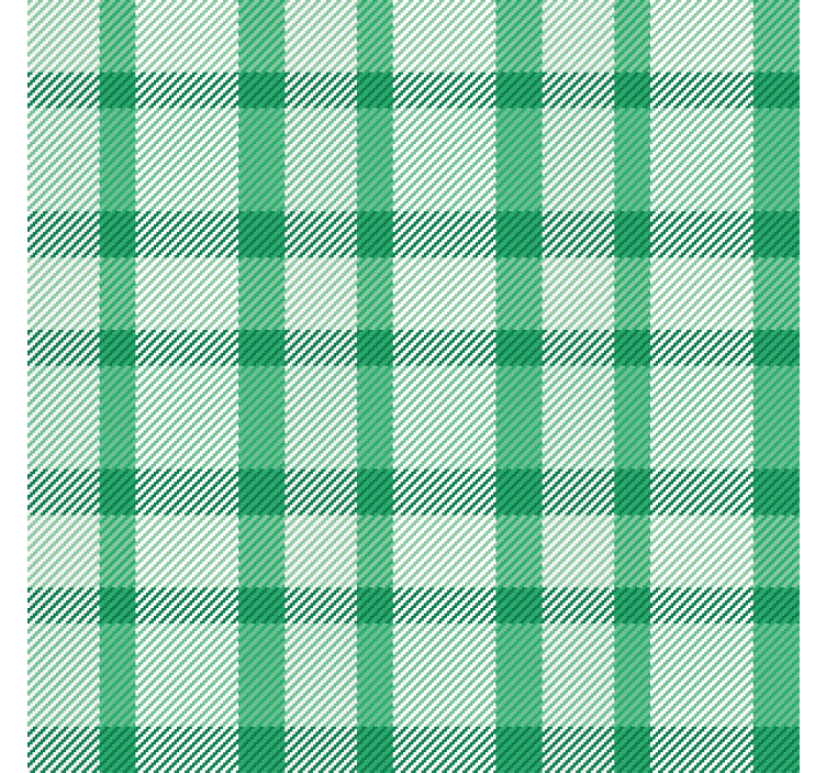 Tapeta do chodby s zeleno-bielymi vzorovanými štvorcami - Tenstickers