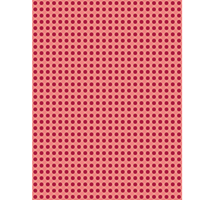 Tapeta do chodby s jednoduchým geometrickým vzorom bodiek - Tenstickers