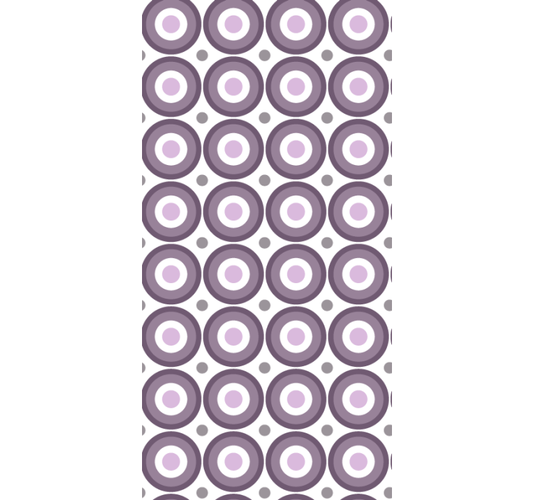 Rôzne vzorované tapety levanduľový štýl 70. rokov - Tenstickers