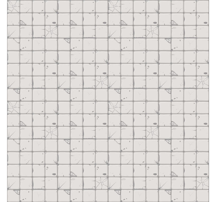 Tapeta obkladačky svetlo šedé staré dlaždice - Tenstickers