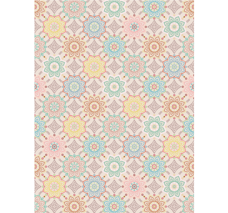 Tapeta do chodby originálny "granny chic" - Tenstickers